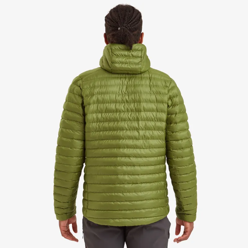 Montane Men's Icarus Insulated Hooded Jacket - Alder Green-4